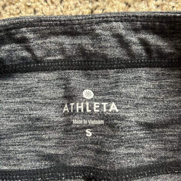 Athleta Excursion Tight Jogger Leggings Size Small Gray Side Pockets 153393 - Picture 4 of 9